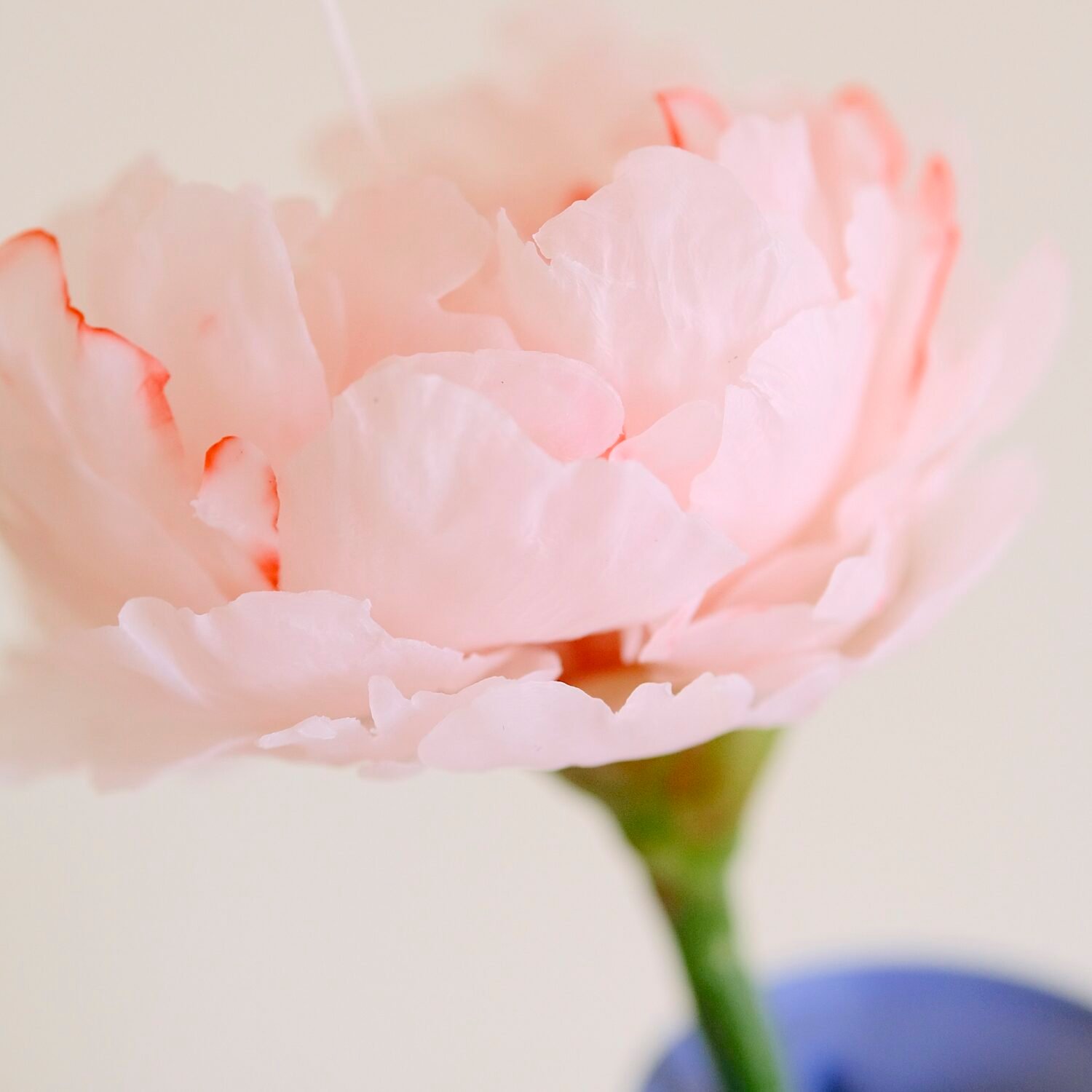 Handmade Realistic Flower Candles-Peony with Stem